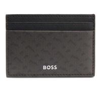 BOSS Kartenetui mit Monogrammen und Folien-Logo-Prägung - Style Zair_MN_S card, 50552845 Dunkelbraun ONESI
