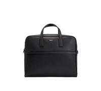 Boss Zair Aktentasche Leder 40 cm Laptopfach black
