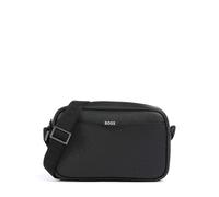 BOSS Zair Umhängetasche schwarz, Leder, Herren