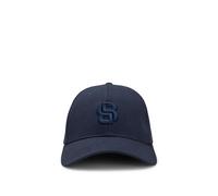 Baseball Cap BOSS "Zed-B-Icon", Herren, dunkelblau 404, Twill, Baumwolle, unifarben, Caps, mit Double-B-Monogramm, Unisex (56752905-0) dunkelblau 404