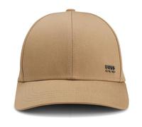 Baseball Cap BOSS "Zed BOSS-ME", Damen, schwarz beige 252, Twill, Baumwolle, unifarben, Caps, Unisex, mit seitlichem Logo-Pin (15235925-0) schwarz beige 252