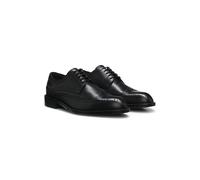 BOSS Zeitlose Leder-Derbys mit Budapester-Nähten - Style Tayil_Derb_ltbg, 50573355 Schwarz 42