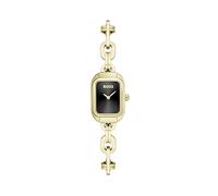 BOSS Zwei-Zeiger-Quarzwerk-Uhr für Damen Kollektion Hailey mit Helles Gelbgold Edelstahlarmband - 1502739