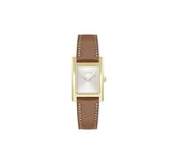 BOSS Zwei-Zeiger-Quarzwerk-Uhr für Damen Kollektion Lucy mit Edelstahlarmband oder Lederarmband, und Rechteckigem Gehäuse