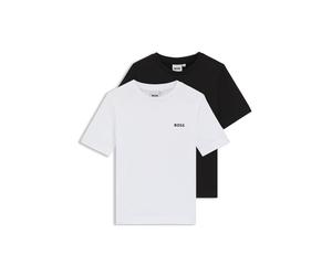BOSS Zweier-Pack Kids-T-Shirts - Style J52680/M4104A, J52680 Schwarz / Weiß 162