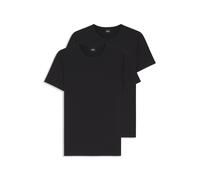 BOSS Herren Rn 2p Co/EL T-Shirt, Black1, XL EU
