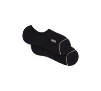 BOSS Zweierpack knöchellange Socken mit Branding - Style 2P LC Iconic CC W, 50502091 Schwarz 39-42