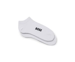 BOSS Zweierpack Sneakers-Socken aus Baumwoll-Mix mit Logo - Style 2P AS Logo CC W, 50502054 Weiß 35-38