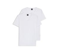 BOSS Herren T-Shirt, 100 Weiß, M