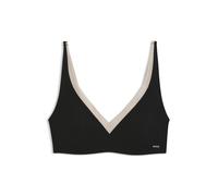 BOSS Zweifarbiger BH mit verstellbaren Trägern - Style UNLINED_B.MIRAGE, 50556262 Schwarz XS