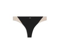 BOSS Zweifarbiger String aus Stretch-Jersey - Style THONG_B.MIRAGE, 50556244 Schwarz XS