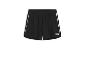 BOSS Zweilagige Active Shorts mit Feuchtigkeitsmanagement - Style Erunner1, 50569430 Schwarz M