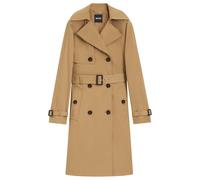 BOSS Zweireihiger Trenchcoat mit Gürtel mit Schließe - Style Conry, 50489115 Beige 32