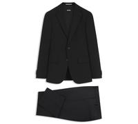 BOSS Zweiteiler aus meliertem elastischem Woll-Mix - Style H-Harvey-2Pcs-263CNF, 50576192 Schwarz 48