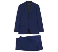 BOSS Zweiteiliger Regular-Fit Anzug aus Stretch-Wolle - Style H-Jeckson-2Pcs-224, 50552082 Blau 54