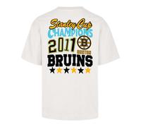 Boston Bruins '47 Retro Oversized Starside Backprint Foundation NHL T-Shirt Cream - 2XL