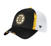 Boston Bruins NHL Fanatics 2022 Draft Authentic Pro On Stage Trucker Cap One Size Teamfarben