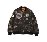 Boston Celtics New Era X Alpha Industries MA-1 NBA Bomberjacke Black Camouflage - M