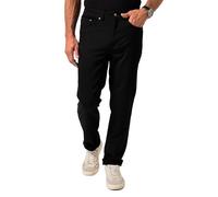 Boston Park Herren große Größen Übergrößen Menswear L-8XL Jeans, Black Denim, Straight Fit schwarz 64 842103100-64