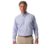 Boston Park Herren große Größen Übergrößen Menswear L-8XL Karo-Businesshemd, Langarm, Buttondown-Kragen, Comfort Fit graublau 8XL 832365710-8XL