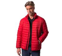 Boston Park Herren große Größen Übergrößen Menswear L-8XL Steppjacke, Bauchfit, Stehkragen rot 84+ 836638535-84+