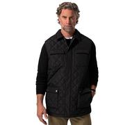 Boston Park Herren große Größen Übergrößen Menswear L-8XL Steppweste, Hemdkragen schwarz 5XL 831593100-5XL