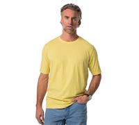 Boston Park Herren große Größen Übergrößen Menswear L-8XL T-Shirt, Halbarm, Druck vorne gelb 64+ 833057601-64+