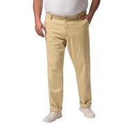 Boston Park Herren große Größen Übergrößen Menswear L-8XL Twillhose, Traveller-Bund, Flatfront, Regular Fit, bis 72 Sand 70 830451310-70