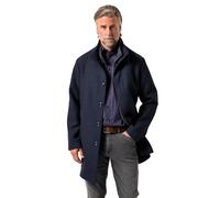 Boston Park Herren große Größen Übergrößen Menswear L-8XL Wollmix-Mantel, Inlay, Stehkragen navy blau 60+ 842475130-60+