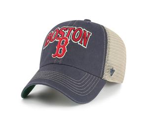Boston Red Sox '47 Clean Up Tuscaloosa Trucker MLB Cap Navy Blau - ONE SIZE