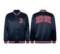 Boston Red Sox New Era USA EDITION Stitched Satin MLB Jacke Navy - S