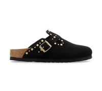 Birkenstock Low-Top Sneaker - Clogs Boston mit Nieten - Gr. 36 (EU) - in Schwarz - für Damen