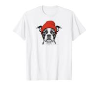 Boston Terrier Beanie Preisgünstiges Grafik-T-Shirt