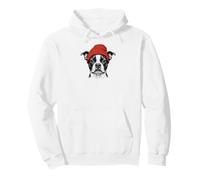 Boston Terrier Beanie Pullover Hoodie