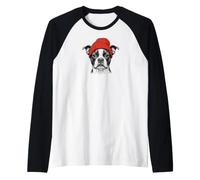 Boston Terrier Beanie Raglan