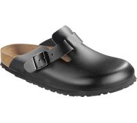 Birkenstock - Sabots - Boston Natural Leather Black für Herren aus Leder - Größe 37 - schwarz schwarz 37