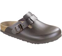 BostonBirkenstock Boston Damen , Herren Clog Naturleder Naturleder inDark Brown