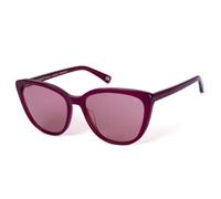 BOTANIQ Cat Eye Azetat Brille in Rosa für Damen, optional mit Sehstärke (Modell BIS-7004-151)