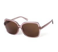 Botaniq Quadratisch Azetat Brille in Braun für Damen, optional mit Sehstärke (Modell BIS-7010-103)