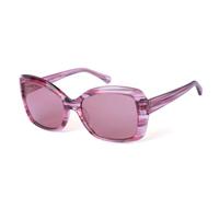 BOTANIQ Quadratisch Azetat Brille in Rosa für Damen, optional mit Sehstärke (Modell BIS-7003-172)