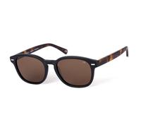 Botaniq Quadratisch Azetat Brille in Schwarz für Unisex, optional mit Sehstärke (Modell BIS-7014-104)