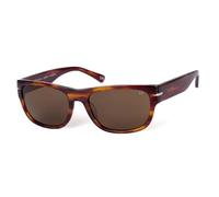 BOTANIQ Rechteckig Azetat Brille in Braun für Herren, optional mit Sehstärke (Modell BIS-7018-102)