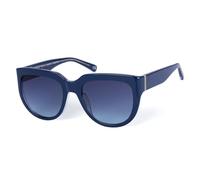 BOTANIQ Rund Azetat Brille in Blau für Damen, optional mit Sehstärke (Modell BIS-7001-188)