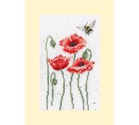 Bothy Threads Grußkarte Kreuzstich Set Denke an mich Zählmuster