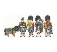 Bothy Threads Kreuzstich Set Blume von Schottland Zählmuster