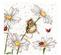 Bothy Threads Kreuzstich-Set Gänseblümchen-Maus Zählmuster