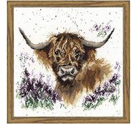 Bothy Threads Kreuzstich-Set "Highland Heathers", 26x26cm, XHD9, Zählmuster