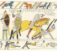 Bothy Threads Kreuzstich Stickpackung Der Untergang von König Harold Zählmuster