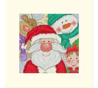 Bothy Threads The Home Of Happy Stitching Grußkarte Kreuzstich Stickpackung, Lustige Zeiten