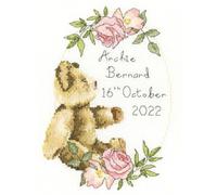 Bothy Threads The Home of Happy Stitching Kreuzstich Set mit Zählmuster Viktorianischer Teddybär